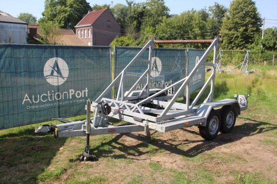 Cable reel trolley Ta-No 3500kg ta-no 2 Flatbed open trailers image 23