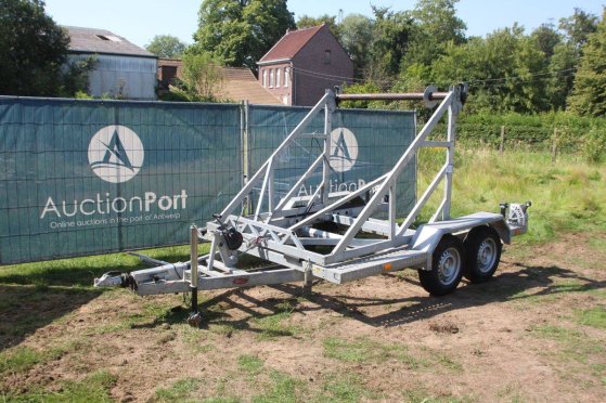 Cable reel trolley Ta-No 3500kg ta-no 2 Flatbed open trailers image 23