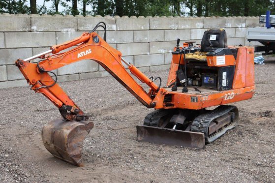 Mini excavator Atlas 120 Diesel 36.5kW 1990 120 1990 2 image 8