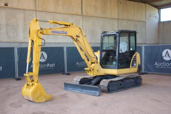 Crawler excavator Komatsu PC56-7 Diesel 35kW 2014 PC56-7 2014 2 Crawler Excavators image 8