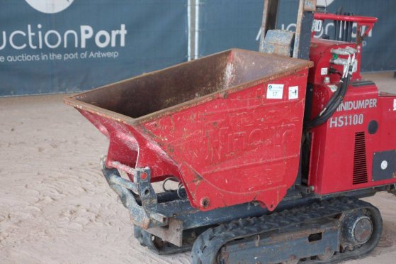 Mini dumper Hinowa HS1100 Diesel 2017 Hinowa HS1100 2017 2 Mini dumpers image 8