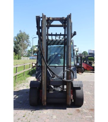 Linde H60T-01 LPG 6000kg Forklift 2011 H60T-01 2011 2 Forklift image 8