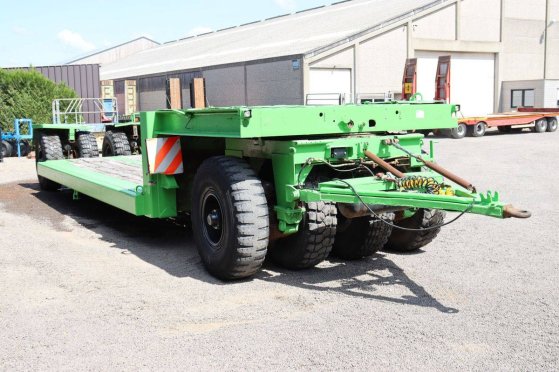 Britt-Hands TLR20T Low Loader 1953 Britt-Hands TLR 20 T 1953 2 Lowloader semi-trailers image 8