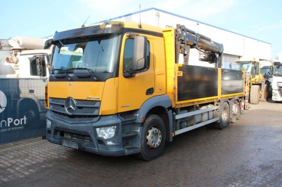 Crane truck Mercedes-Benz Antos 2540 Diesel 2014 Mercedes-Benz Antos 2540 2014 2 Crane trucks image 8