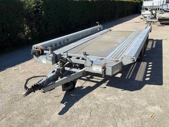 Machine transporter Saris Saris Machinetransporter 2003 2 Flatbed open trailers image 22