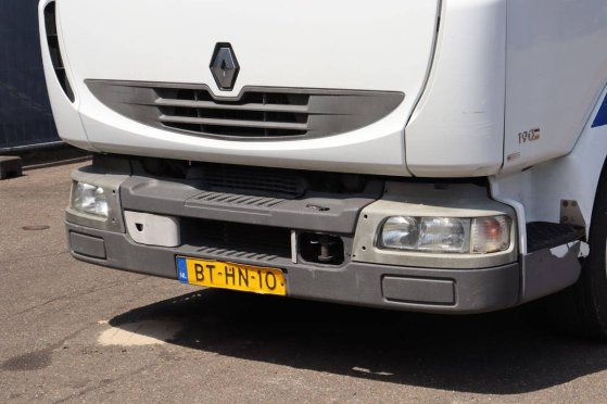 Container Transport Truck Renault Midlum 190-08 EL Diesel 191 hp 2007 701 2007 2 image 8