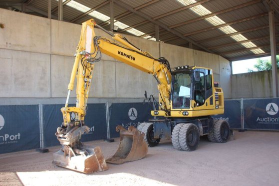 Wheel excavator Komatsu PW148 Diesel 90kW 2014 915 2014 2 Wheeled Excavators image 23