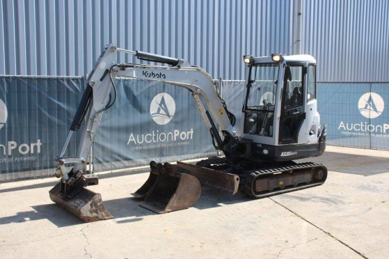 Rupsgraafmachine Kubota KX101-3α2 Diesel 20.3kW 2010 KX101-3α2 2010 2 Crawler Excavators image 173