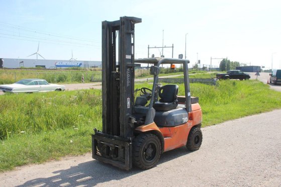 Forklift Toyota 62-7FDF30 Diesel 3000kg 6.0m 2006 62-7FDF30 2006 2 Forklift image 38