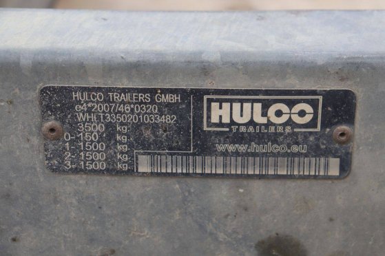 Machine transporter Hulco Terrax-3 2021 Hulco Terrax-3 2021 2 Flatbed open trailers image 8