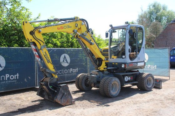 Wheel excavator Wacker Neuson 6503 Diesel 2015 Neuson 6503 2015 2 Wheeled Excavators image 8