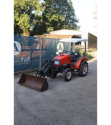 Kubota A-155 Diesel Mini Tractor 15.8 hp with front loader A-155 2 image 8