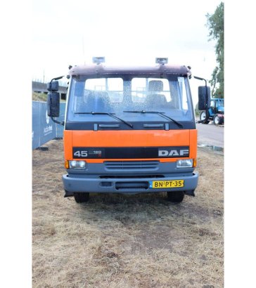 Ramp truck/Machine transporter DAF AE45 Diesel 144hp 6000kg 1999 AE45 1999 2 image 23