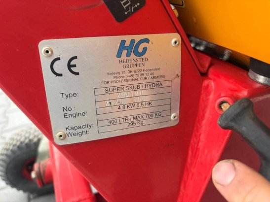 Minidumper HG Super Skub Petrol 700kg 2020 hg Super Skub 2020 2 Mini dumpers image 19