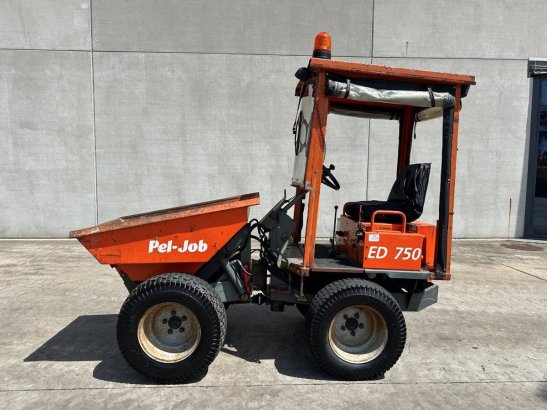 Tire dumper Pel-Job ED 750 Diesel 1998 PELJOB ED 750 1998 2 Dump Truck image 8