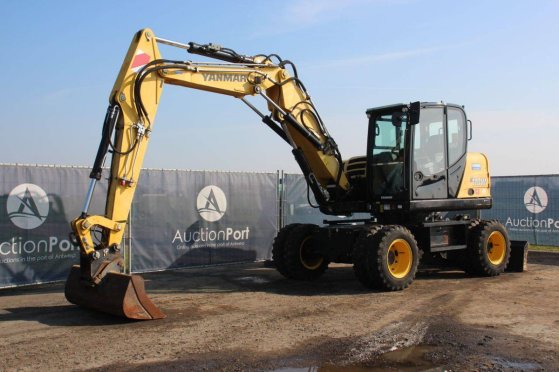 Wheel excavator Yanmar B110W Diesel 85kW 2018 B110W 2018 2 Wheeled Excavators image 8