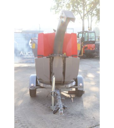 Wood Chipper TS Industries Tiger-25D Diesel 2016 On Trailer TS Industrie Tiger-25D 2 image 8