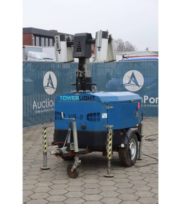 Lichtmast Towerlight VB-9 Benzine 1.6kW 8.5m 2012 Towerlight VB-9 2012 2 image 9