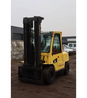 Heftruck Hyster Hyster H5.50XM LPG 3500kg 5.75m 2004 Hyster H5.50XM 2004 2 Forklift image 9