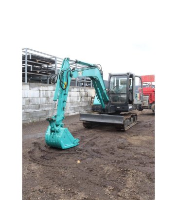 Kobelco SK60-C Diesel Crawler Excavator 2014 SK60-C 2014 2 Crawler Excavators image 9