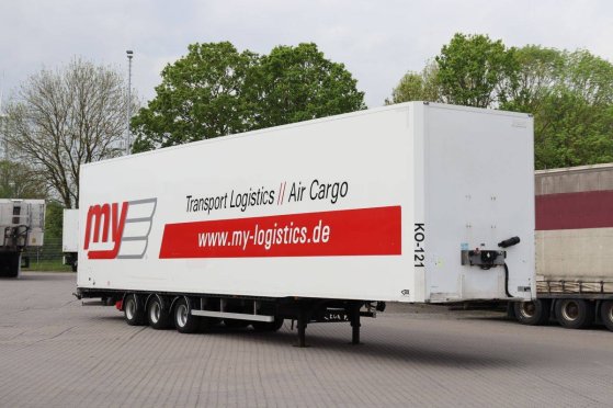 Closed Semi-trailer Van Eck Auflieger Trockenfrachtkoffer Mega 2022 Van Eck Auflieger Trockenfrachtkoffer Mega 2022 2 Box ...