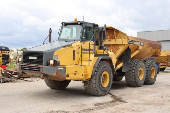 Dumper Komatsu HM400-2 Diesel 2008 HM400-2 2008 2 Dump Truck image 9