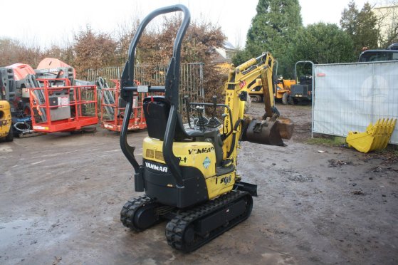 Mini excavator Yanmar SV08-1AS Diesel 7.7kW 2013 923 2013 2 image 9