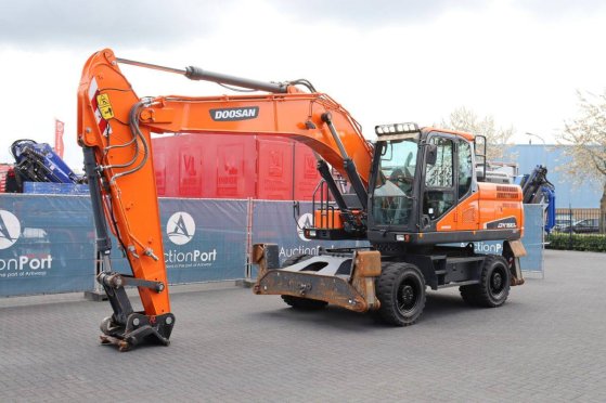 Doosan DX190W-5 Diesel Wheeled Excavator 129kW 2021 Doosan DX190W-5 2021 2 Wheeled Excavators image 9