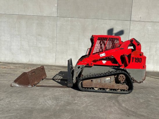 Tracked skid steer loader Bobcat T190 Diesel 2004 T190 2004 2 image 9