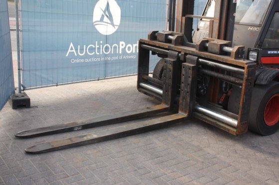 Linde H80D/900-03 Diesel Forklift 8000kg 3.75m 2007 9966 2007 2 Forklift image 9
