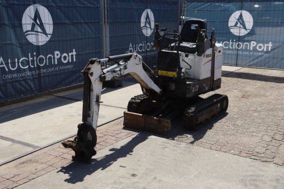 Mini excavator Bobcat E10 Electric + Diesel 7.5kW 2015 E10 2015 2 image 9