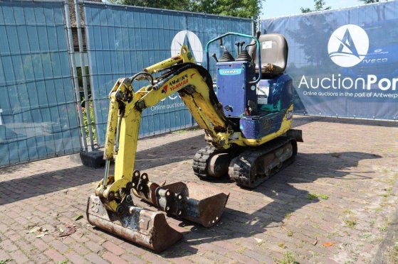 Mini excavator Ammann Yanmar SV05 Diesel 5kW 2004 (Margin) SV05 2004 2 image 9
