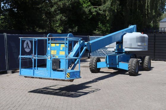 Telescopic boom lift Genie S-45 Diesel 227kg 13.2m 2012 S-45 2012 2 image 9