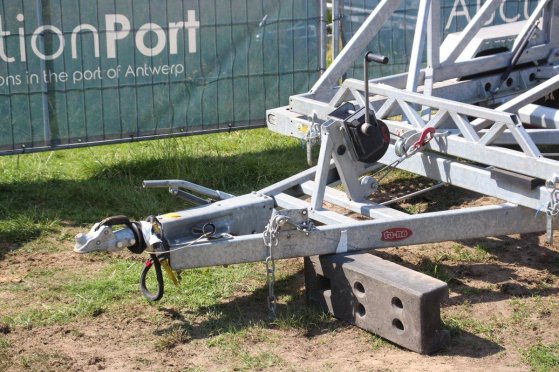 Cable reel trolley Ta-No 3500kg ta-no 2 Flatbed open trailers image 24