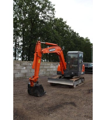 Rupsgraafmachine Doosan DH55-V Diesel Doosan DH55-V 2 Crawler Excavators image 9