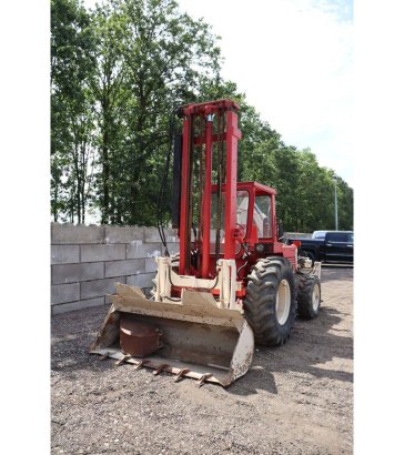 Rough terrain forklift Manitou / Braud & Faucheux 4RM 30G Diesel 3.8m 1979 4RM 30G 1979 2 Rough Terrain Forklift image 9