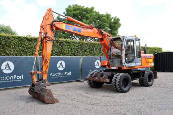 Wheel excavator Fiat Hitachi EX135W Diesel 76kW 2000 Fiat EX 135W 2000 2 Wheeled Excavators image 9