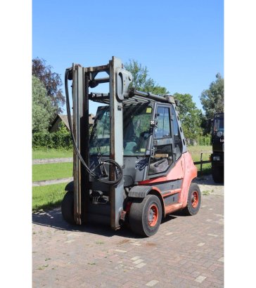 Linde H60T-01 LPG 6000kg Forklift 2011 H60T-01 2011 2 Forklift image 9