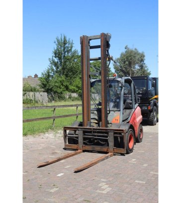 Forklift Linde H50D-02 Diesel 5000kg 7m 2015 H50D-02 2015 2 Forklift image 9