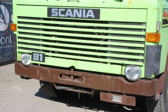 Crane truck Scania LB81 S54 Diesel 205hp 1980 LB81 S54 1980 2 Crane trucks image 9