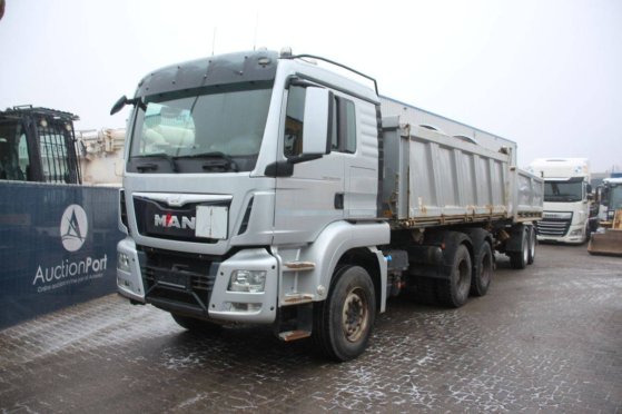 MAN TGS 26.440 6x4 Diesel Tipper Truck 2014 with Tipper Trailer TGS 26.440 6x4 2014 2 image 9