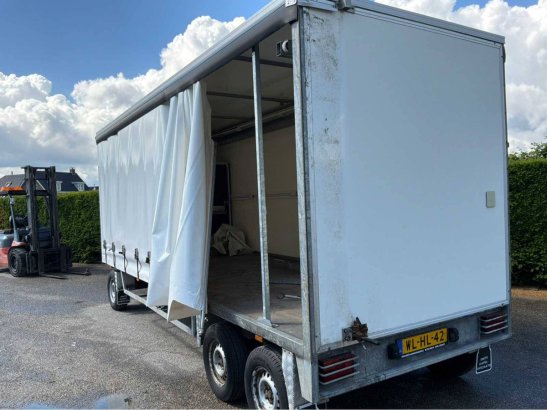 Flatbed trailer Berne 2004 Van Berne-Hedel Schamelwagen 2004 2 Flatbed open trailers image 9