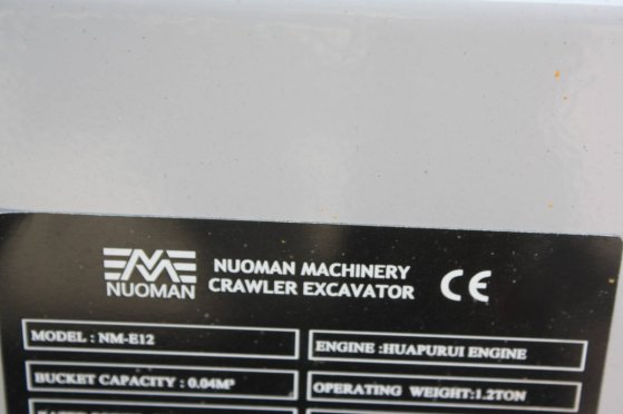 Nuoman EPS NM-E12 Diesel Mini Excavator New Nuoman EPS NM-E12 1 image 9