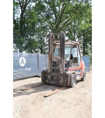 Linde H60D-02 Diesel Forklift 6000kg 2000 H60D-02 2000 2 Forklift image 9