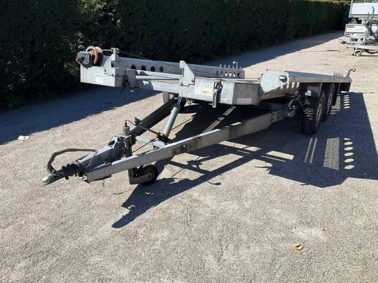 Machine transporter Saris Saris Machinetransporter 2003 2 Flatbed open trailers image 37