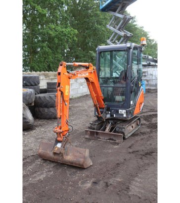 Mini excavator Hitachi Zaxis ZX14-3 CLR Diesel 11kW 2009 Zaxis ZX14-3 CLR 2009 2 image 9