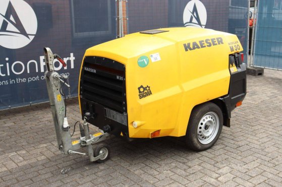 Mobile Compressor Kaeser M30 Diesel 18.2kW 2022 M30 2022 2 Compressors image 9