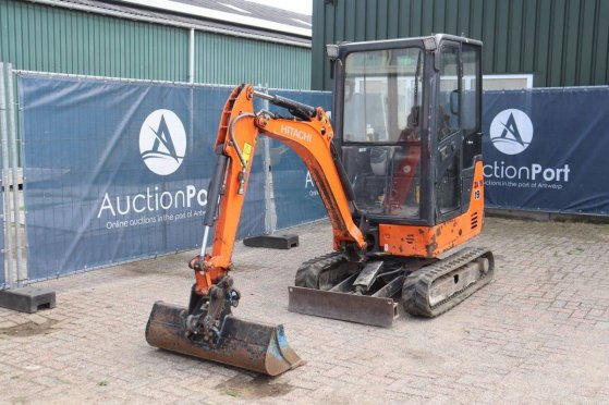 Mini excavator Hitachi ZAXIS ZX19-5A Diesel 10.6kW 2017 ZAXIS ZX19-5A 2017 2 image 9