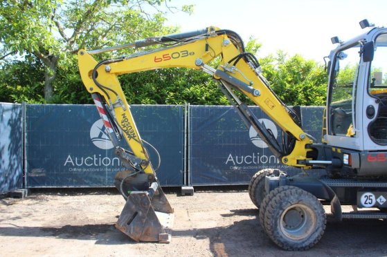 Wheel excavator Wacker Neuson 6503 Diesel 2015 Neuson 6503 2015 2 Wheeled Excavators image 9
