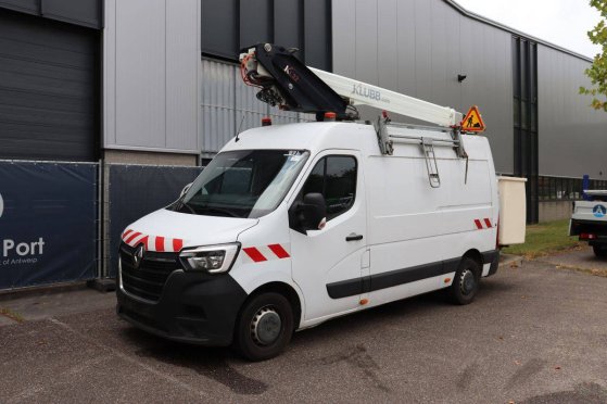 Truck mounted aerial platform Renault Master KLUBB KL32 Diesel 145hp 12.5m 2021 Master KLUBB KL32 2021 2 image 9